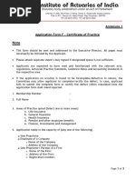 Annexure 1 COP Issuance Renewal Application Form