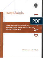 SCA-5 - 2009 Standard Specifications For Construction and Maintenance of Roads and Bridges