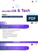 Lecture 1 - Basics of Biotechnology