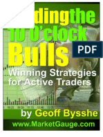 "Trading The 10 O'Clock Bulls" Geoff Bysshe