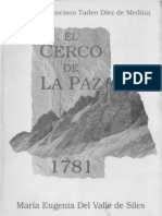 Diario Del Alzamiento de Indios Conjurados Contra La Valle