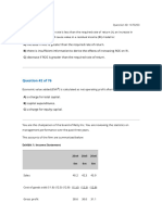 Reading 23 Residual Income Valuation