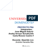 Proyecto Formativo de Auditoria Foremse