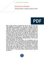 Françoise Dolto - Sobre A Insegurança Ds Pais Na Educação