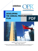 Annual-Procurement-Plan Sample