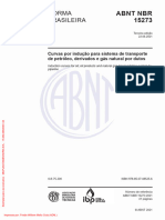 ABNT - NBR - 15273 - 2021curvas - Por Indução para Sistema de Transporte de Petróleo Derivados e Gas Natural Por Dutos