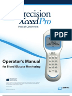 Precision Xceed Pro Operator's Manual