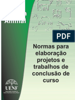 Normas para Elaboração de Projeto e Tese