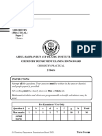 CBC Chem Paper Sample Questions