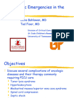 18 - Oncologic - Emergencies (PICU COURSE)