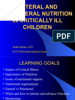 Nutrition in Ped CCM (Picucourse)