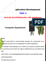 Mobile Application Development Chapter 5