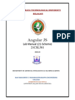 Final Angular JS Lab Manual - 21CSL581