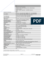 Norxe P1product Specifications