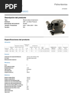 Ficha Tecnica Compresor Tecumseh AE2430Z GS3C