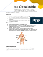 Sistema Circulatório Coração