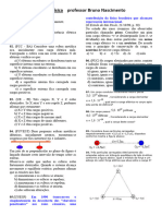 Exercico de Eletrização