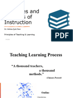 Week 3 - Principles of Teaching