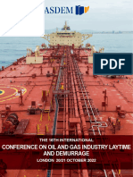 Brochure - The International Conference On Oil and Gas Laytime and Demurrage - ILD2022