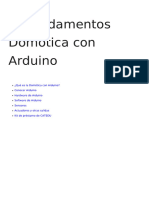 Fundamentos de Domotica Con Arduino