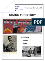 History Grade 11 Revision Term 3 - 2023 Final