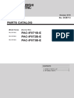 Ecodan PAC-IF07 1-3 B-E Parts Catalogue OCB713