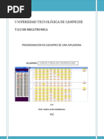 Programacion PLC de Apiladora