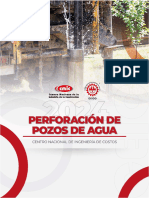 Catalogo de Costos Directos de Perforacion de Pozos para Agua 2024