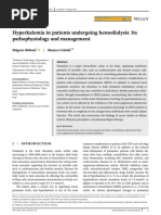 Hiperkalemia en Paceintes Con Hemodialisis