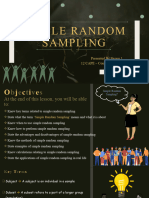 Simple Random Sampling