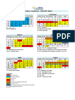 Calendário Acadêmico Belém