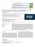 Electrode Electrolyte Interface Adjustment Through Adding Man - 2024 - Journal o