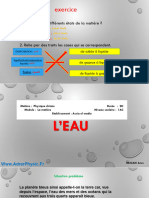 Cours PPT 5 - L'eau Dans Notre Environnement