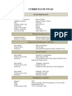 Curriculum Vitae