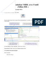 TP2 Simulation VHDL Avec L'outil Xilinx ISE