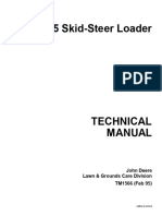 TM1566 John Deere 8875 Skid Steer Loader Technical Manual