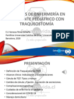 16 Manejo de Traqueostomía en Pacientes Pediátricos 2020