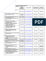 Matric School Address Book