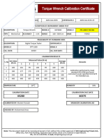 AMS-CAL-0153-19 TORQUE WRENCH (100-500) NM