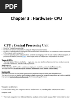 Chapter 3-CPU