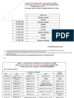 End Term Time Table UG PG 1st Year JUNE 2023 EXAM