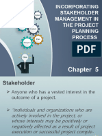 Chapter5 Stakeholders Engagement