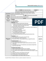 WonderSkills Sample Lesson Plan Advance 1 Unit 1 Sample