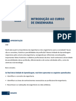 1.1 Introdução Ao Curso de Engenharia