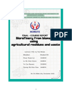 Nhóm 7 Biorefinery From Biomass Using Agricultural Residues and Waste