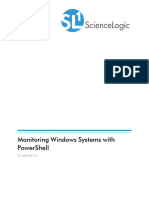 Sciencelogic Monitoring Windows Powershell 8-14-1