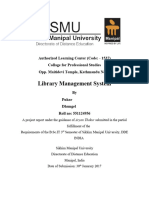 Library Management System Project Report