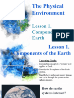 1 - Components of The Earth