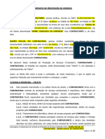 Contrato de Prestacao de Servico para MEI