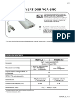 Convertidor Vga - BNC